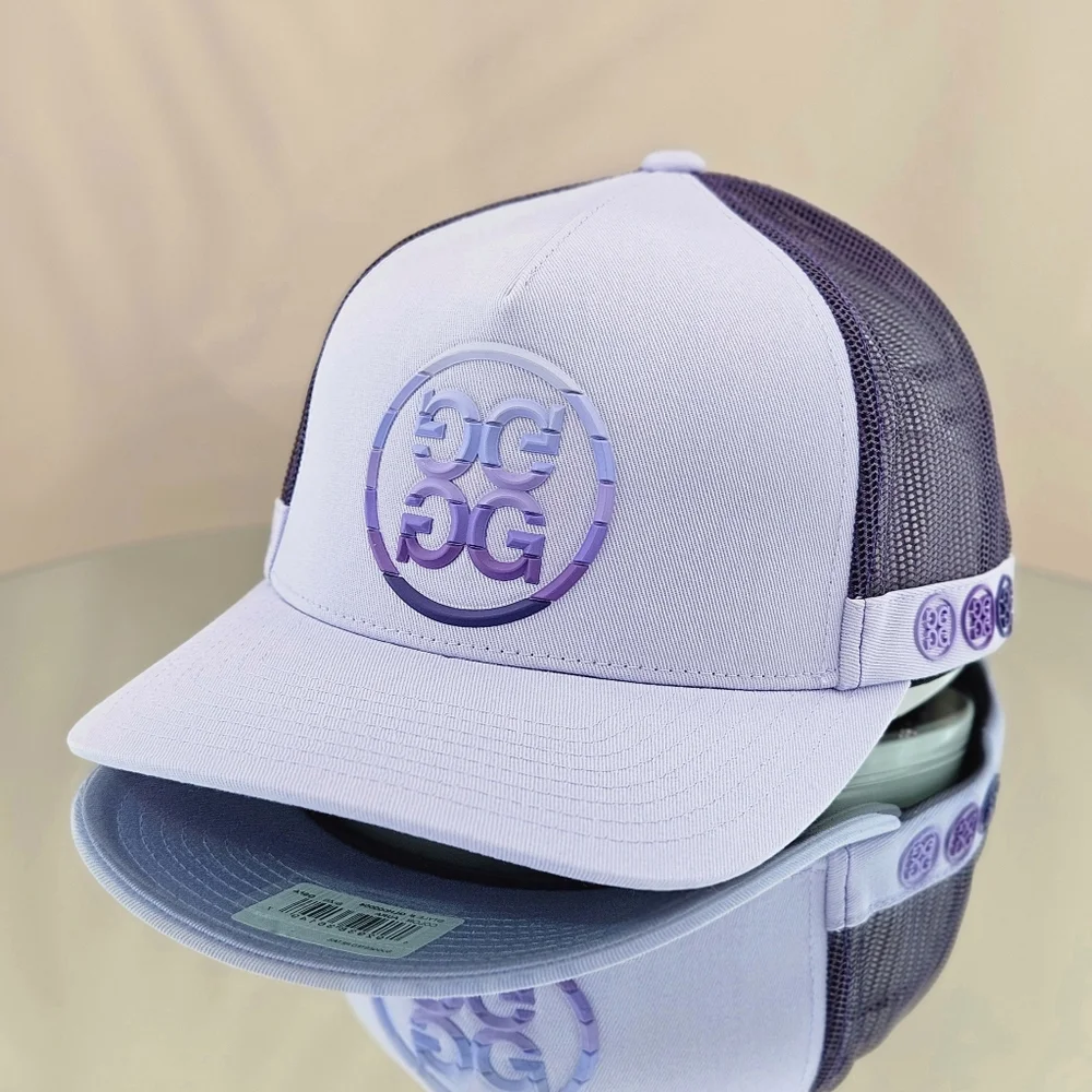 G/FORE Trucker Hat Cap Aura Purple Gradient Circle G's Snapback Vacation Golf
